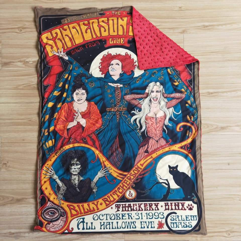 Sanderson Sisters Hocus high quality Pocus Blanket