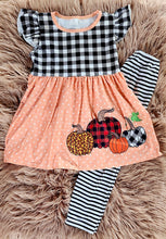 Load image into Gallery viewer, Farmhouse Pumpkin Legging Set