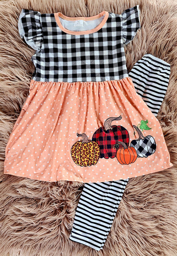 Farmhouse Pumpkin Legging Set