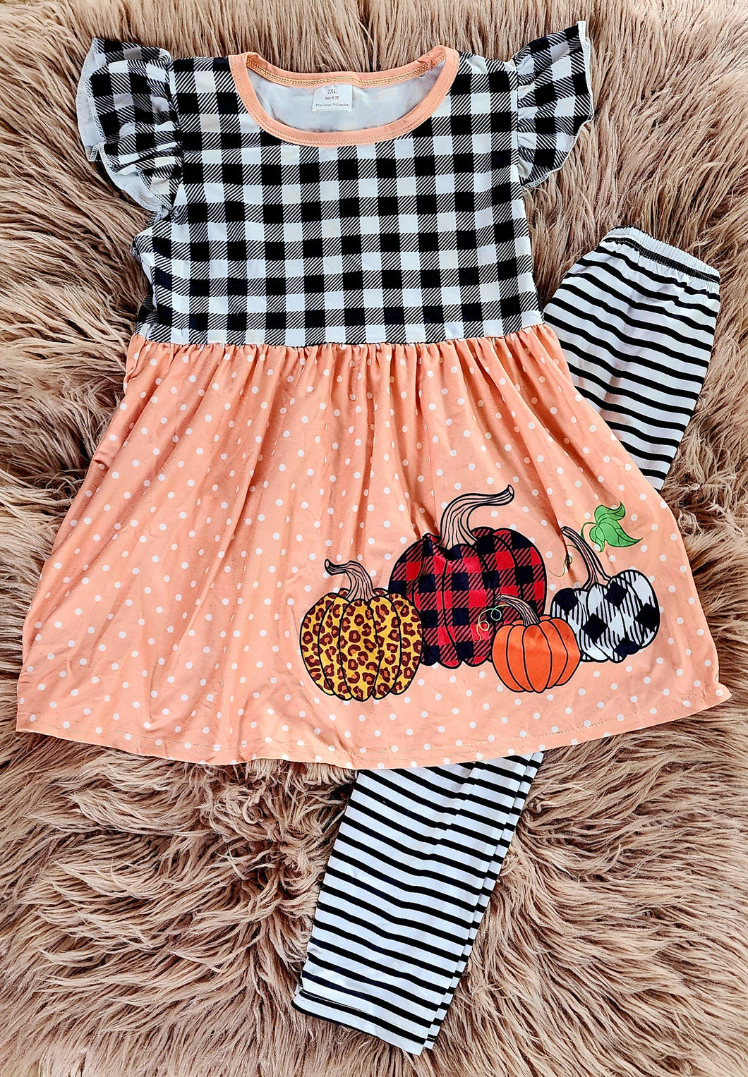 Farmhouse Pumpkin Legging Set
