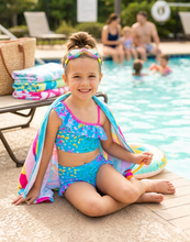 Load image into Gallery viewer, Neon Leopard Bikini