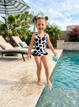 Load image into Gallery viewer, Cow Swimsuit