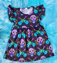 Load image into Gallery viewer, Dia De Los Muertos Dress