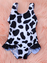 Load image into Gallery viewer, Cow Swimsuit