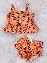 Load image into Gallery viewer, Leopard Tank Bummies Set
