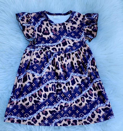 Designer Girl Leopard Dress