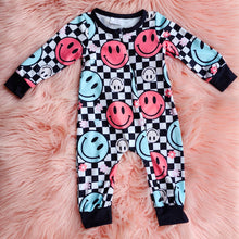 Load image into Gallery viewer, Checkered Smiley Sleeper