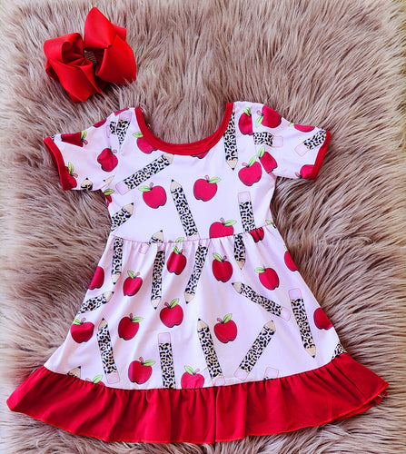 Leopard Apple Dress