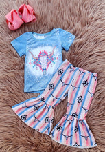 Load image into Gallery viewer, Aztec Skull Bell Bottom Set