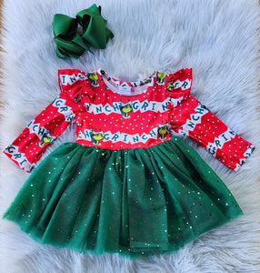 Grinch Tutu Dress 4T Grinch Tutu Dress 4T