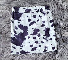 Load image into Gallery viewer, Cow Suede Skirt
