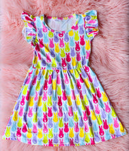 Load image into Gallery viewer, Colorful Peeps Dress