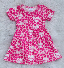 Load image into Gallery viewer, Pink Leopard Barbie Dress