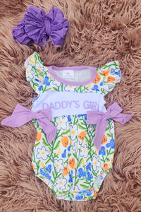 Daddy's Girl Floral Bubble