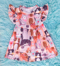 Load image into Gallery viewer, Crazy Cat Girl Dress