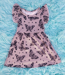 Butterfly Lace Dress