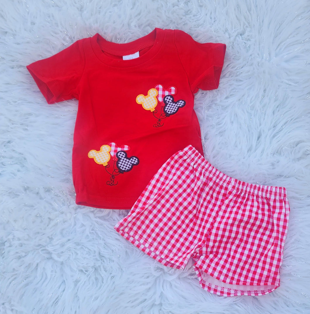 Mickey Shorts Set