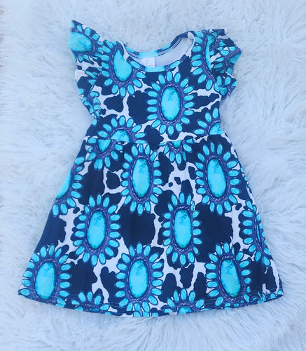 Turquoise Rock Dress