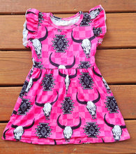 Load image into Gallery viewer, Pink Western Dress