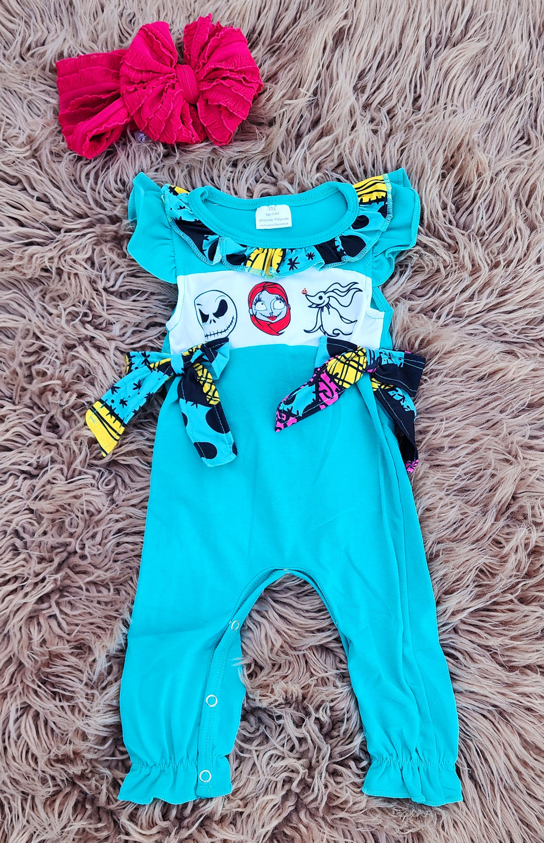 Nightmare Before Christmas Romper