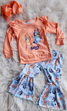 Load image into Gallery viewer, Bluey Bell Bottom Set