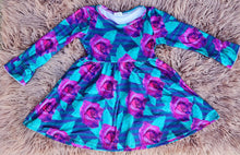 Load image into Gallery viewer, Purple Rose Dress