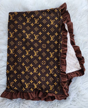 Load image into Gallery viewer, Bougie Girl Baby Blanket