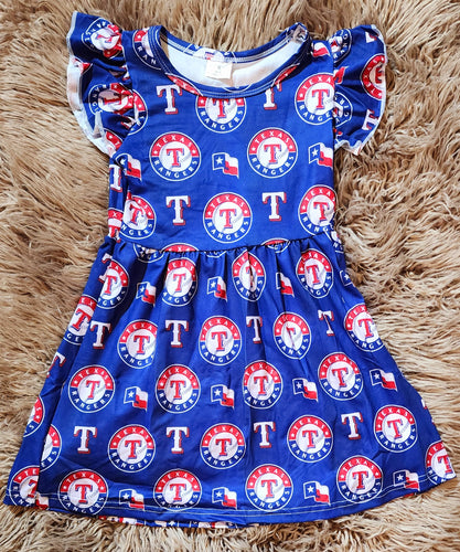 Texas Rangers Logo Dress