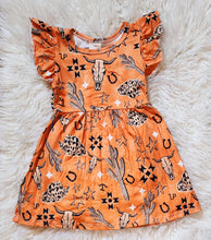 Load image into Gallery viewer, Leopard Western Dress