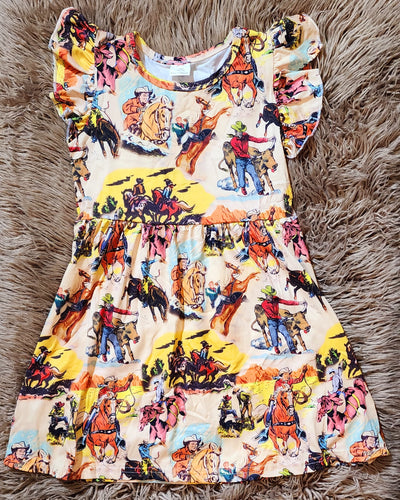 Vintage Cowboy Dress