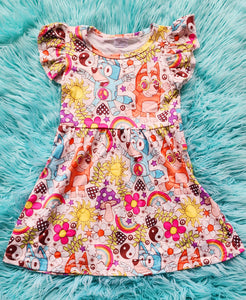 Groovy Bluey Dress 4T Groovy Bluey Dress 4T