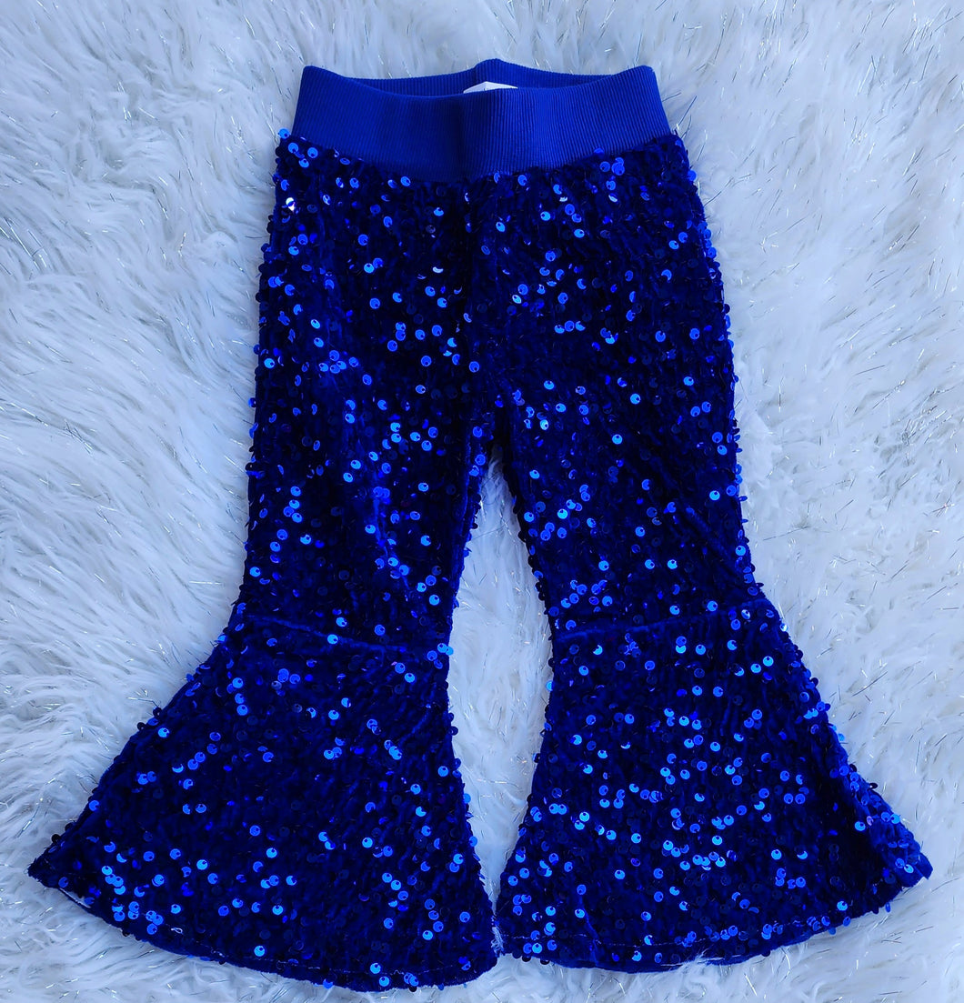Blue Sequin Bells