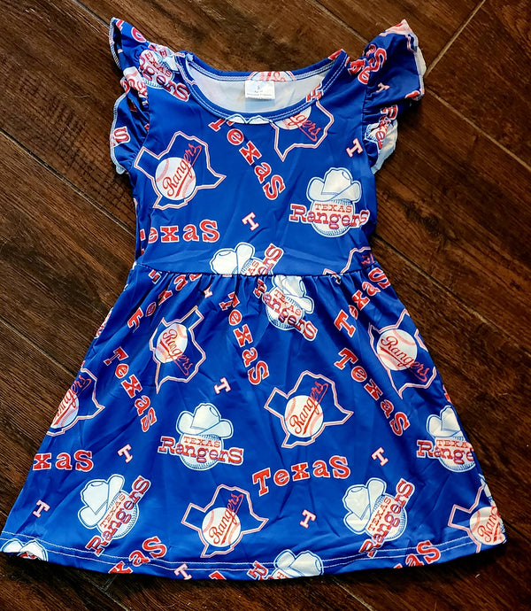 Retro Texas Rangers Dress