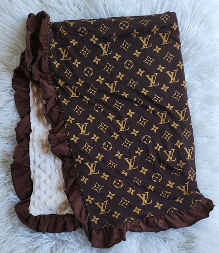 Bougie Girl Baby Blanket