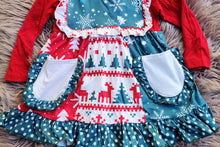Load image into Gallery viewer, Faire Isle Christmas Dress