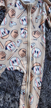 Load image into Gallery viewer, Baseball Buddy Zipper Sleeper