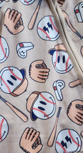Load image into Gallery viewer, Baby Boy Baseball Zippered Sleeper