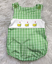 Load image into Gallery viewer, Masters Golf Bubble Romper
