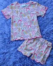 Load image into Gallery viewer, Magical Scalloped Shorts Set
