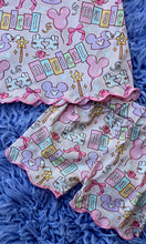 Load image into Gallery viewer, Magical Scalloped Shorts Set