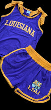 Load image into Gallery viewer, Louisiana Game Day LSU Shorts Set