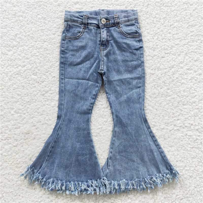 Frayed Denim Jeans – Swanky Tots