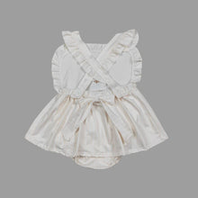 Load image into Gallery viewer, Embroidered Cross Romper