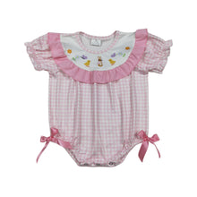 Load image into Gallery viewer, Spring Bunny Bubble Romper