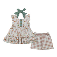 Load image into Gallery viewer, Preppy Bunny Shorts Set