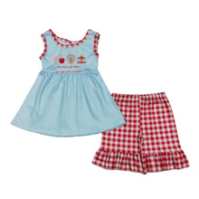 Load image into Gallery viewer, Girl's Fair Shorts Set