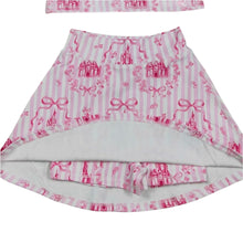 Load image into Gallery viewer, Pink Cinderella Castle Skort Set
