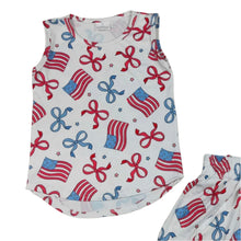 Load image into Gallery viewer, Americana Skort Shorts Set