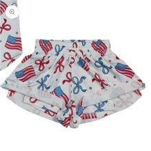 Load image into Gallery viewer, Americana Skort Shorts Set