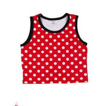Load image into Gallery viewer, Red Polka Dot Skort Set